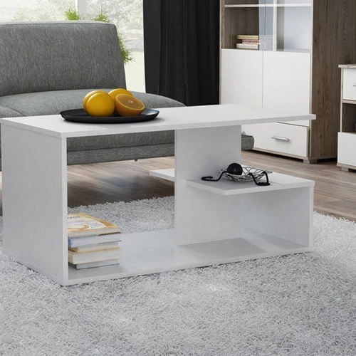 Stilingas staliukas iš MDP su funkcionalia lentyna