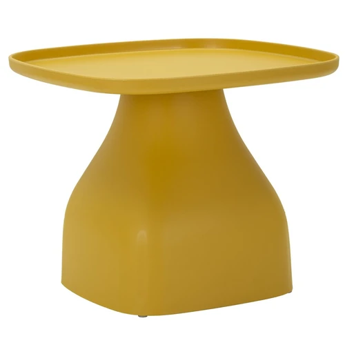 Kavos staliukas Gea, Geltona, 48 × 38 × 48 cm