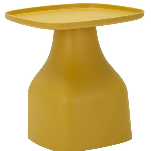 Kavos staliukas Gea, Geltona, 48 × 50 × 48 cm