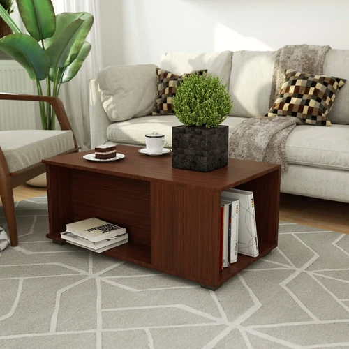 Praktiškas stalas su atspariu laminuotu paviršiumi