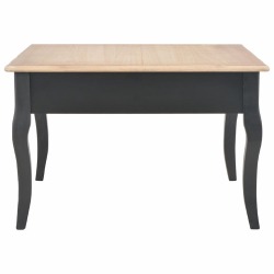 Kavos staliukas, juodos spalvos, 80x80x50cm, mediena - Žurnaliniai (kavos) staliukai