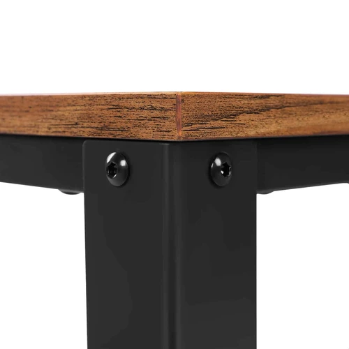 Funkcionalus kavos staliukas su išlyginamomis kojelėmis