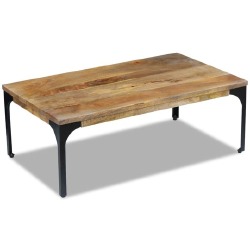 Kavos staliukas, mango mediena, 100x60x35 cm
