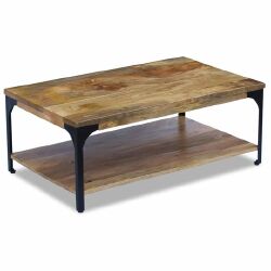 Kavos staliukas, mango mediena, 100x60x38 cm - Žurnaliniai (kavos) staliukai