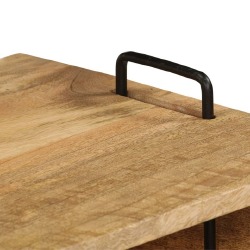 Kavos staliukas, mango medienos masyvas, 100x60x45cm - Žurnaliniai (kavos) staliukai