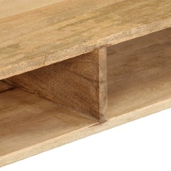 Kavos staliukas, mango medienos masyvas, 100x60x45cm - Žurnaliniai (kavos) staliukai