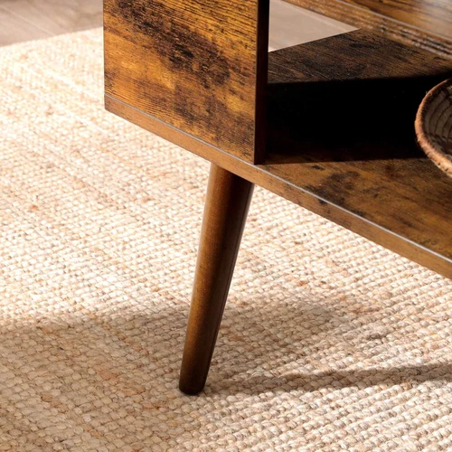 Patogus ir erdvus kavos staliukas su vintažiniu stiliumi