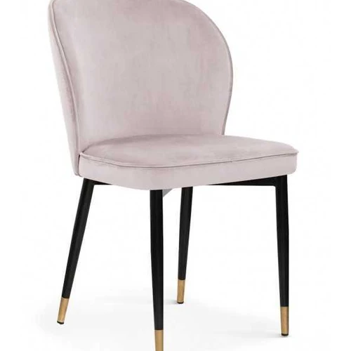 Kėdė AINE su juodomis kojomis ir aukso spalvos galiuku