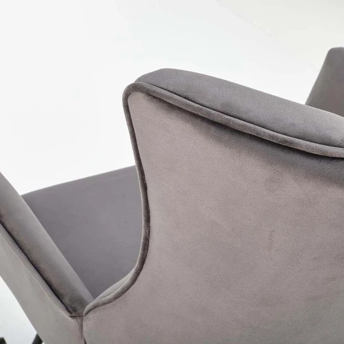 Stilinga pilka sofos lova su tvirtu medžio masyvu