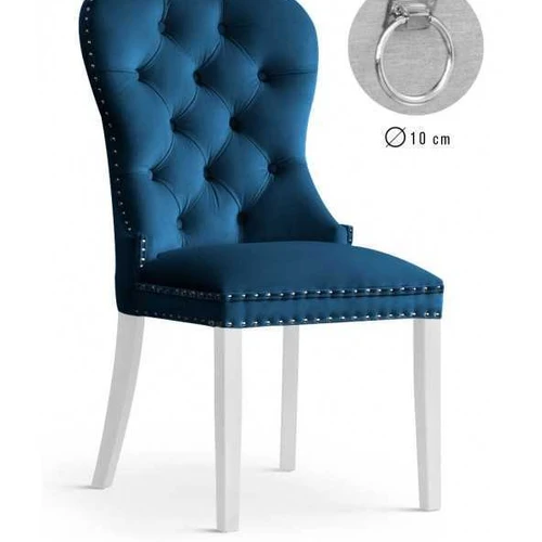 Kėdė MADAME II su baltomis kojomis ir minkšta sėdyne