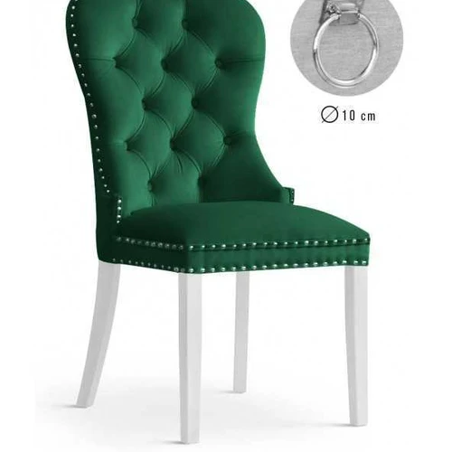 Medinė kėdė MADAME II su dygsniuotu aksominu aptaisu