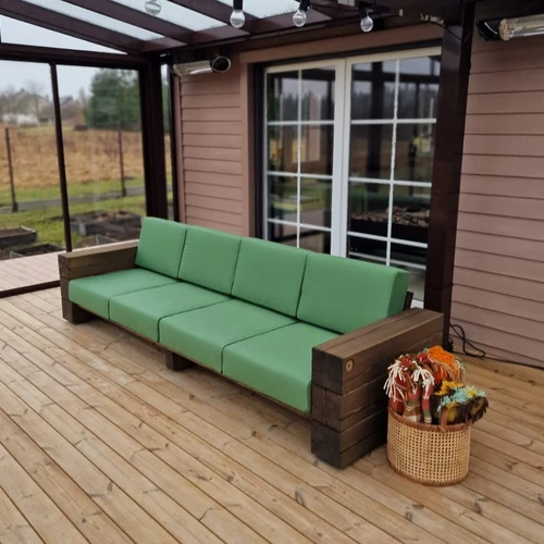 Keturvietė lauko sofa ¦ TIMBER