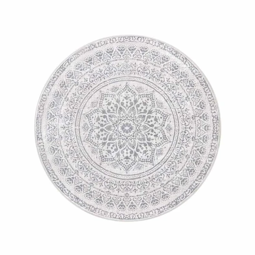 Kilimas 120cm., baltos/pilkos spalvos