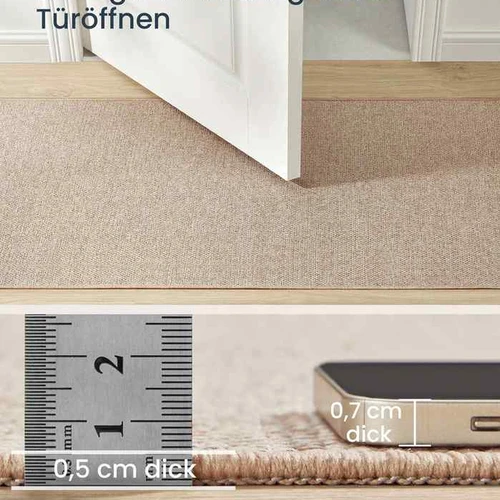Kilimas 150x80x0,5cm., šviesiai rudos spalvos - Kilimai