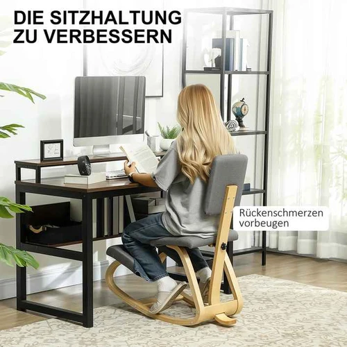 Ergonominė klūpėjimo kėdė su kelio atrama