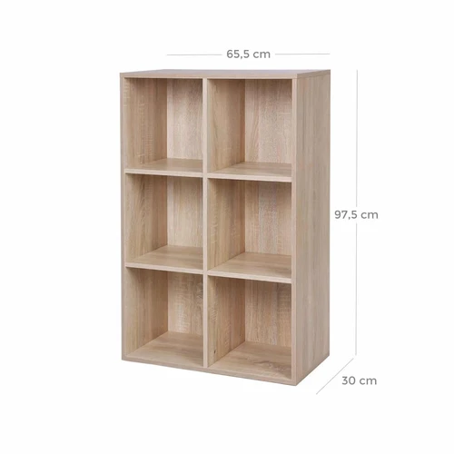 Vertikali arba horizontaliai montuojama lentyna – VASAGLE