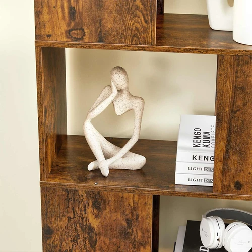 Vintažinė ruda lentyna su 40 kg apkrova