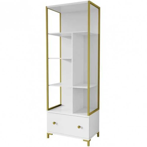 Knygų spinta CLOE balta