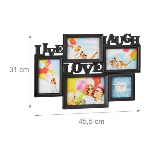 Unikalus 3D dizainas nuotraukų koliažas
