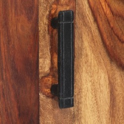 Komoda, 60x30x180cm, rausvosios dalbergijos medienos masyvas - Lentynos