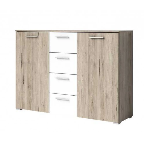 Komoda BETA BE26 san remo šviesi / balta