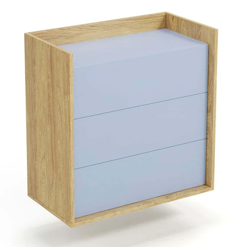 Praktiška spintelė su push-click sistema, ABS kraštais ir tvirtu korpusu