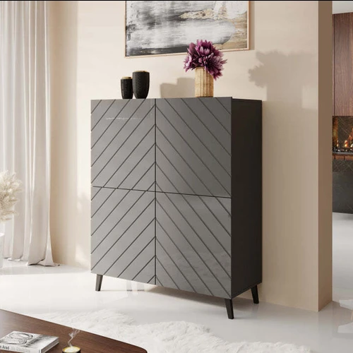 Kompaktiška spinta 121,5x100,5x40 cm, tinka bet kokiam interjerui