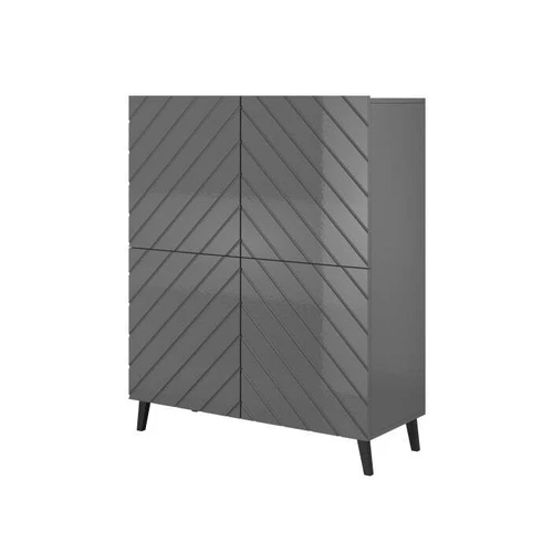 Ergonomiškas spintos modulis su moderniu dizainu ir SYSTEM PUSH CLICK rankena