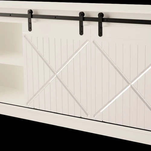 Praktiška spinta su frezuotu MDF priekiu ir PVC briauna