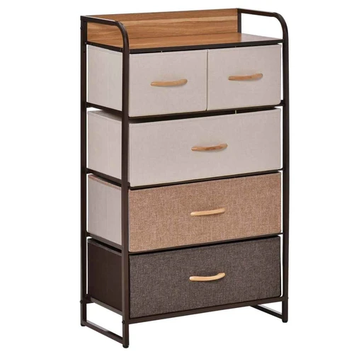 Komoda Homcom 58x29x99cm., įvairių spalvų