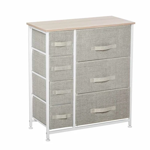 Komoda Homcom 63,5x30x71cm., įvairių spalvų