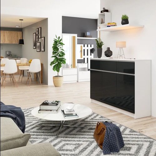 Kompaktinė komoda iš aukštos kokybės medžiagų