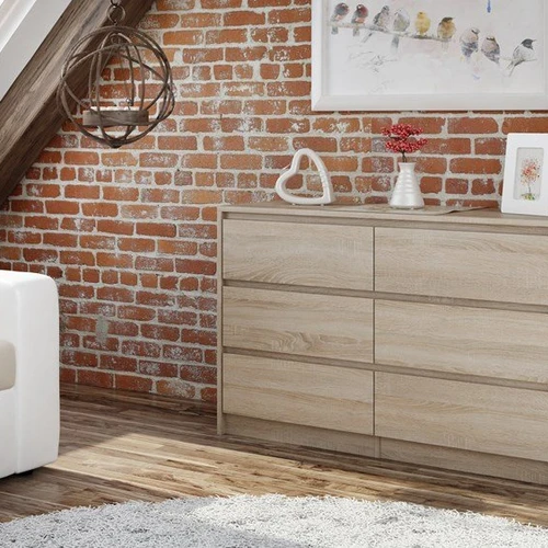 Ergonominė komoda su ritininiais bėgeliais