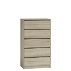 Komoda Karo K5 70, ąžuolo spalvos