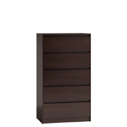 Komoda Karo K5 70, tamsiai ruda