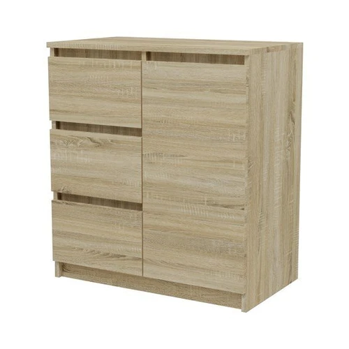 Komoda Malaga 1D3S, ąžuolo spalvos