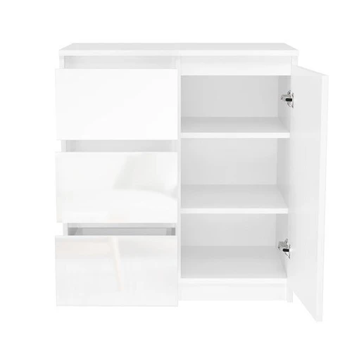 Komoda 70x40x77 cm su stabilia konstrukcija