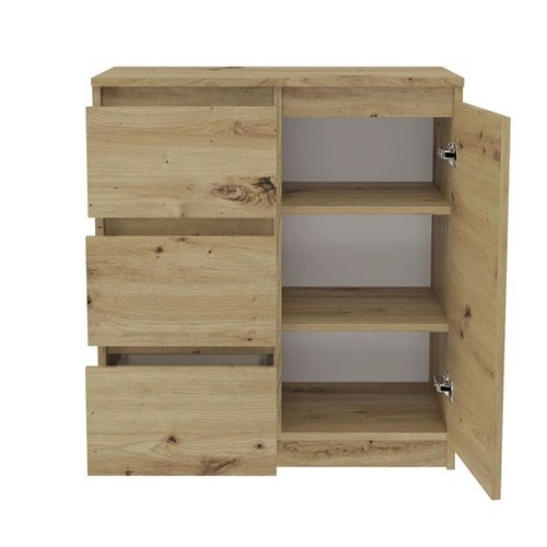 Komoda 70x40x77 cm su erdviu vidiniu išplanavimu