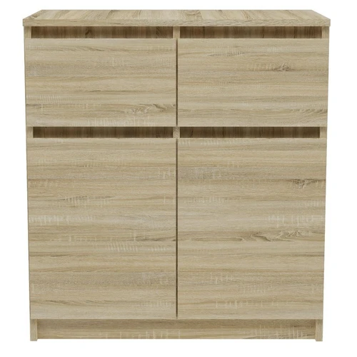 Tvarkinga komoda su ritininiais bėgeliais, 70x40x77 cm