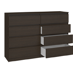 Ergonominė komoda iš MDP su PVC kraštų apdaila