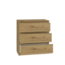 Komoda artisan oak, 77x70x40 cm