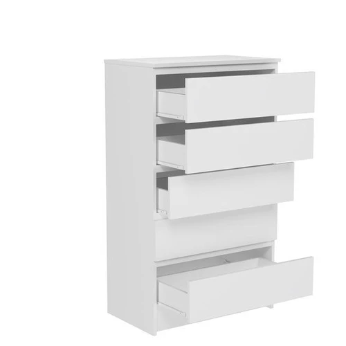 Stilinga komoda su ABS kraštais, ritininiais bėgeliais