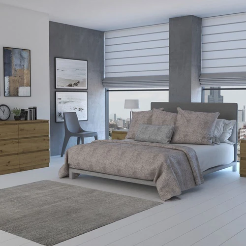 Erdvi komoda su moderniu vidiniu išplanavimu