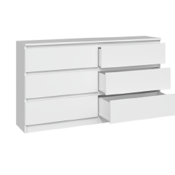 Ergonomiška komoda su ritininiais bėgeliais