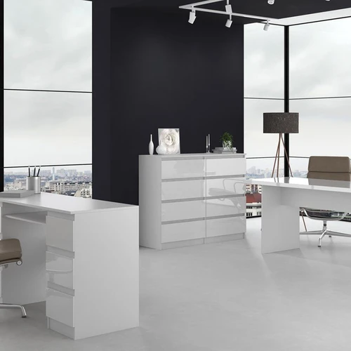 Plati 120 cm komoda su ritininiais bėgeliais