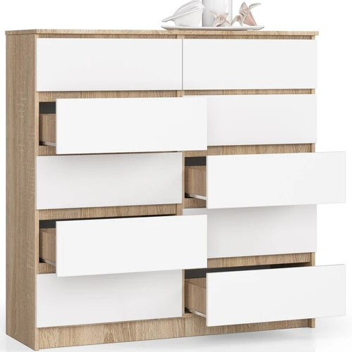 Patvari komoda iš laminuotos plokštės