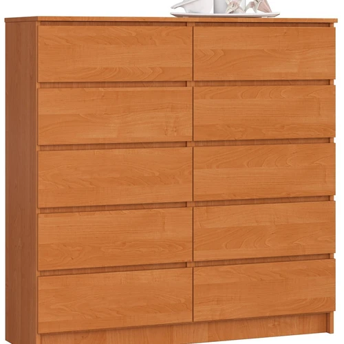 Komoda NORE K120, rudos spalvos