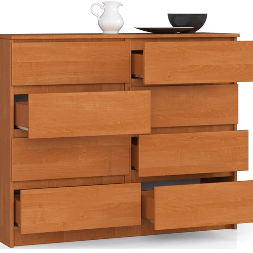 Tvirti ir funkcionalūs baldai alksnio atspalvio