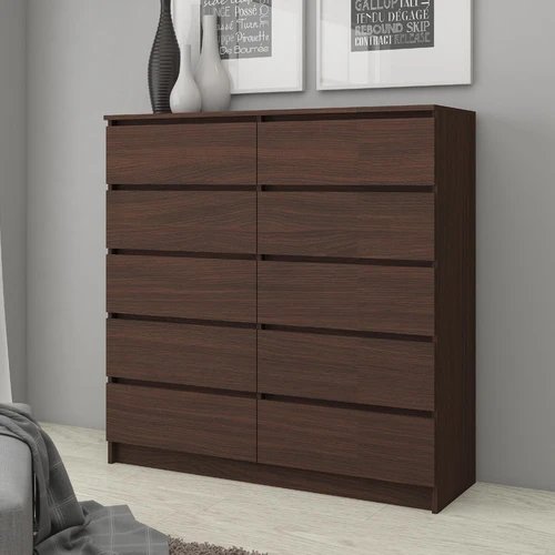 Nemirtinga klasika – wenge komoda su moderniais funkcionalumais