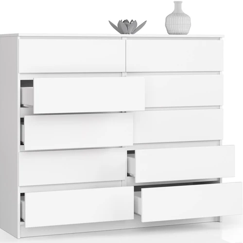 Kokybiška komoda iš laminuotos plokštės su ABS apvadu